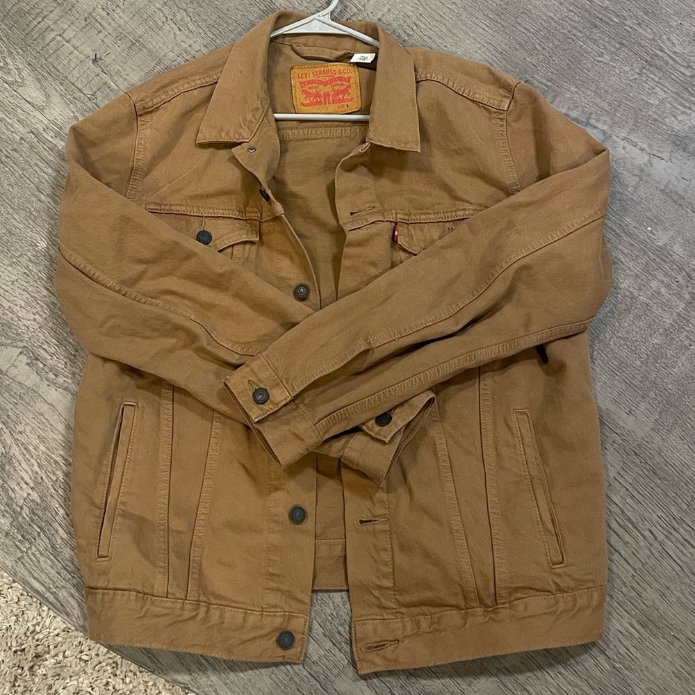 Levi Brown Denim Jacket